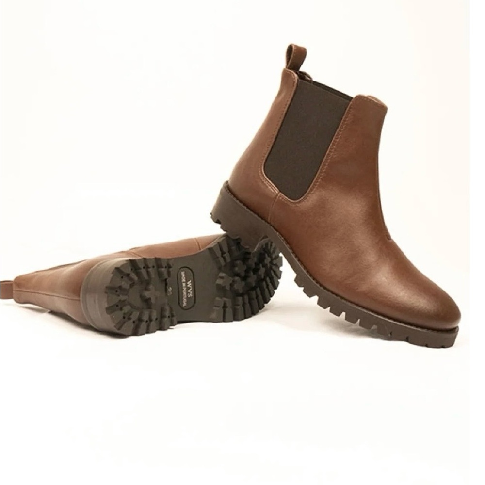 Will’s Vegan Store Brown Chelsea Boots Size 39